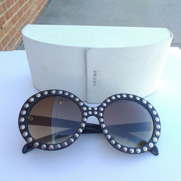 Prada woman sunglasses Round SPR 29QSK